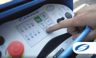 Truck-mounted boom lift 28DA SPEED automatic stabilization