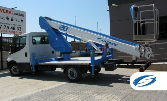 platform on truck ForSte 20T left side Socage
