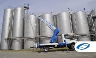 Telescopic aerial platform ForSte 18T SPEED arm extension Socage