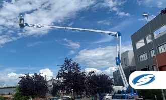 Main arm with articulated JIB forSte 32DJ Speed