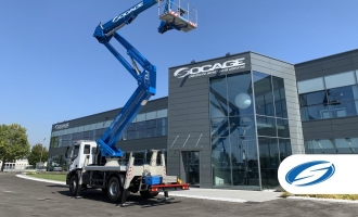 Truck mounted boom lift forSte 37DJ SPEED