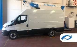 telescopic bucket van ForSte 15VT Socage