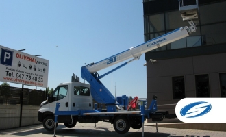 platform on truck ForSte 20T arm extension Socage