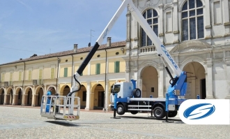 Truck mounted boom lift 44TJ Socage