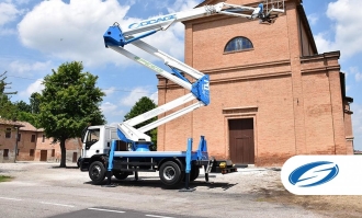 working height of 37,30m 37DJ SPEED IVECO