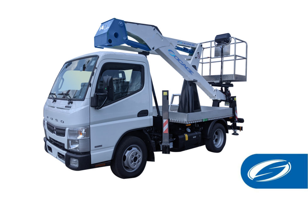 Small bucket truck Socage 14A Urban compactness