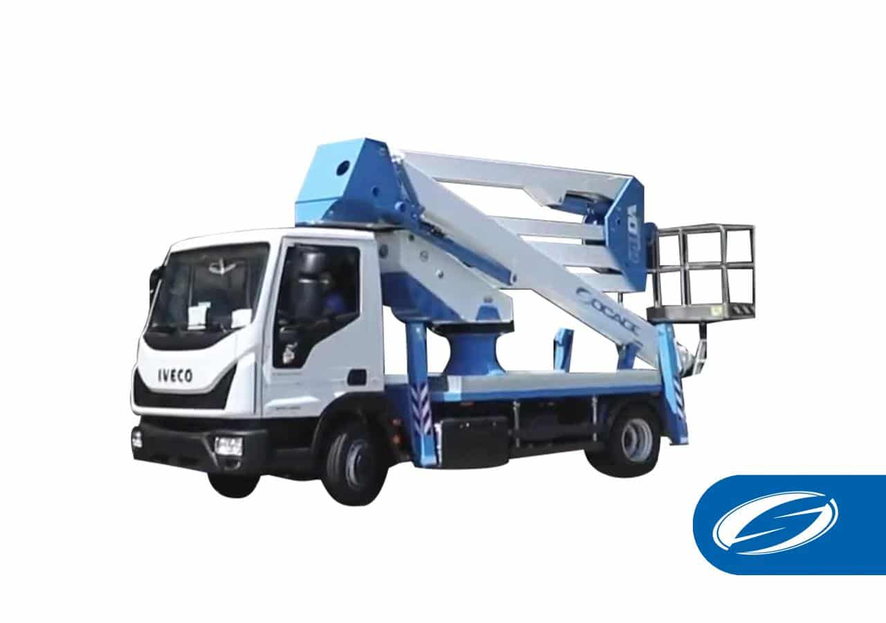 Truck-mounted boom lift ForSte 28DA speed