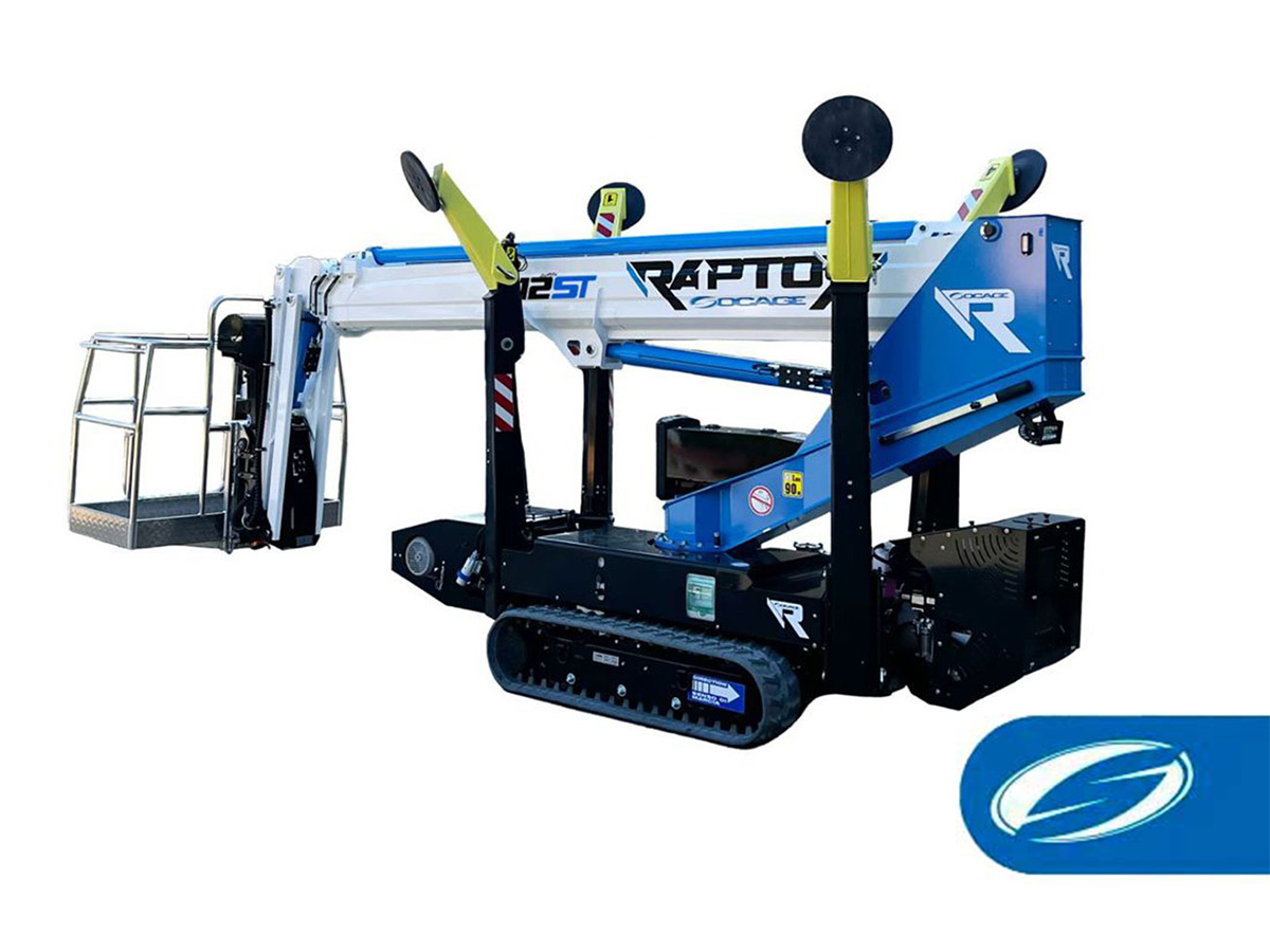 Raptor 12ST is the most compact model of the telescopic series but contains surprising performance that makes it a true benchmark among light tracked platforms.
