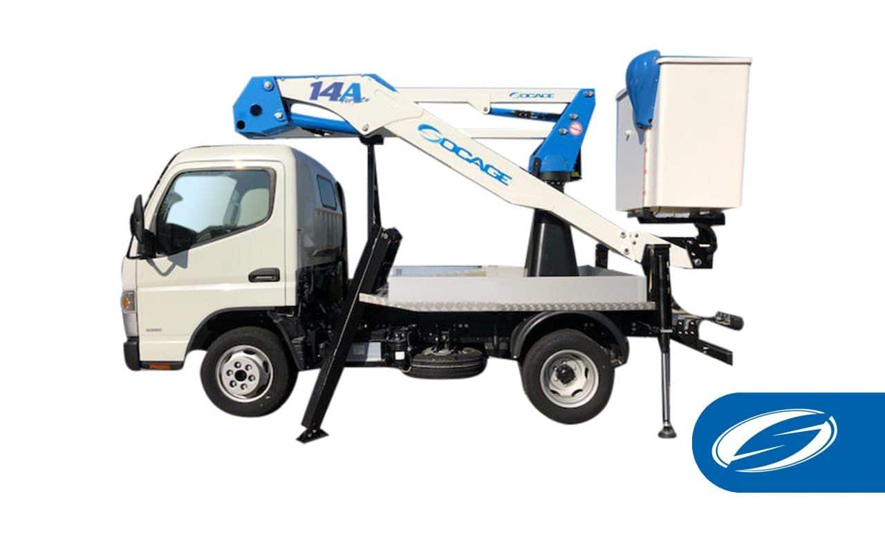 Small bucket truck 14A | Urban compactness.