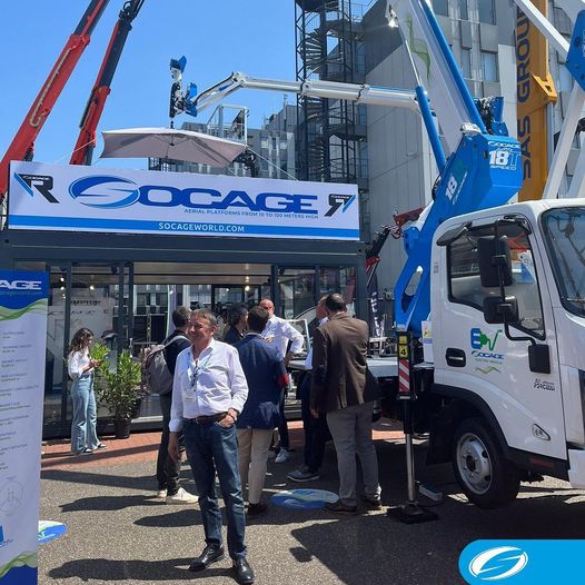 Socage at Apex 2023: Innovation in the Aerial Platforms Industry
