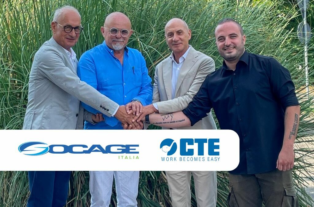 Socage acquires the majority of CTE S.p.A. share capital, expanding its product range.