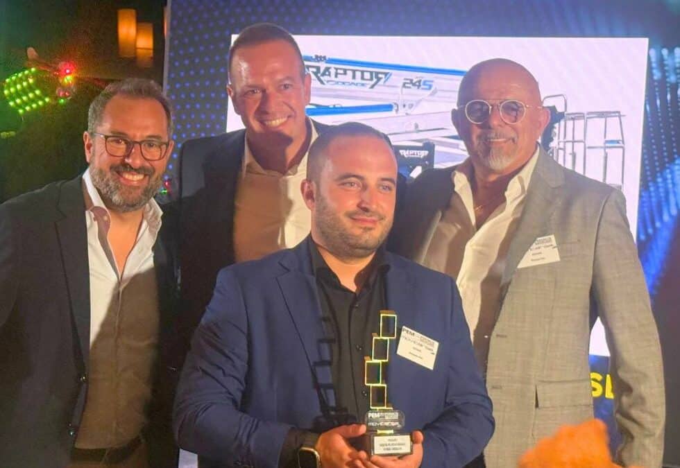 Raptor 24S and 24SE: Best Spider Lift Award at the Movicarga Awards 2025