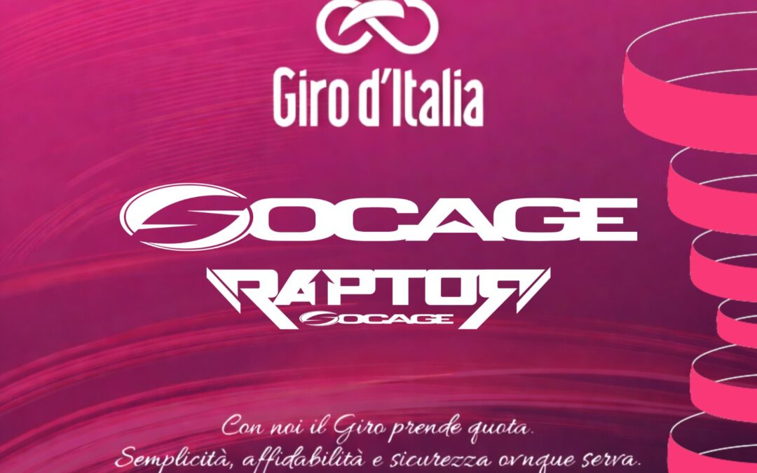 Socage, Official Sponsor of the Giro d’Italia 2026