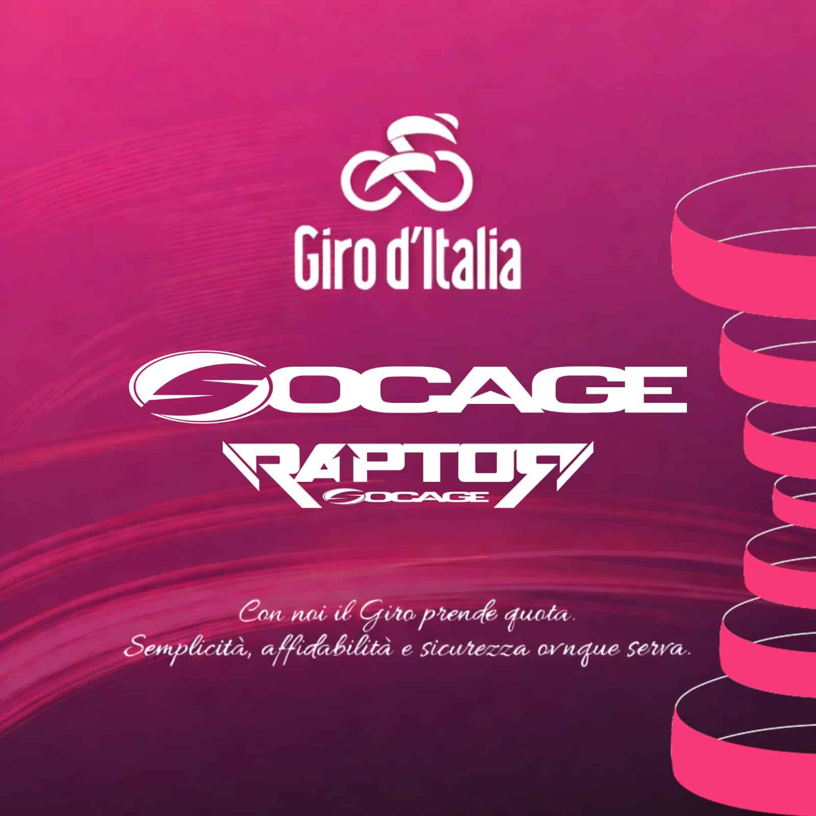 Socage, Official Sponsor of the Giro d’Italia 2026